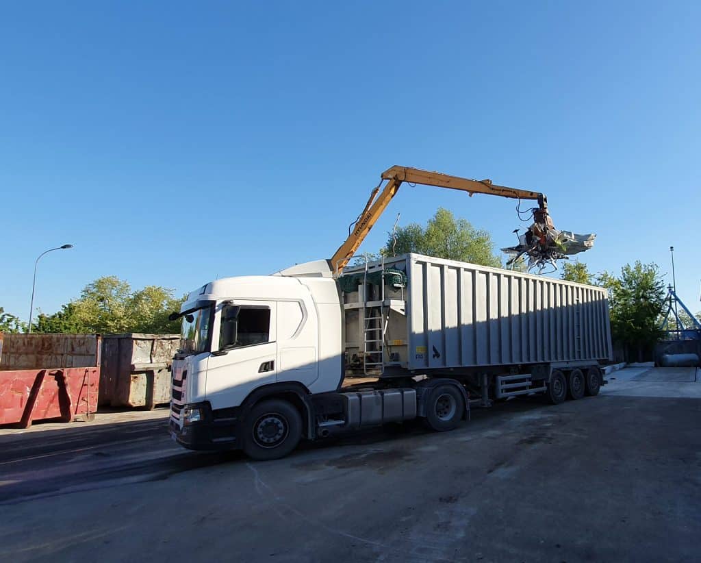 ferraille et métaux récupérés chez MC Métal Recyclage